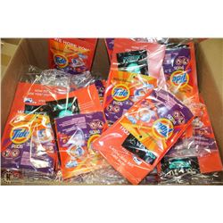 LARGE BOX OF 100+ TIDE 3-IN-1 LAUNDRY PODS