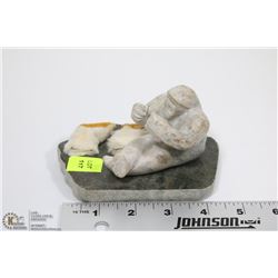 INUIT SOAPSTONE CARVING