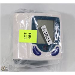 NEW WRISTBAND BLOOD PRESSURE MONITOR