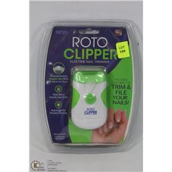 NEW ROTOCLIPPER ELECTRIC NAIL TRIMMER