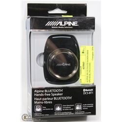 ALPINE BLUETOOTH HANDS FREE SPEAKER, INCLUDES
