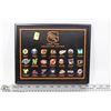 Image 1 : COLLECTIBLE NHL PINS WALL DISPLAY