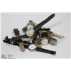 Image 1 : LOT OF ASSORTED ESTATE WATCHES INCL WITTNAUER,