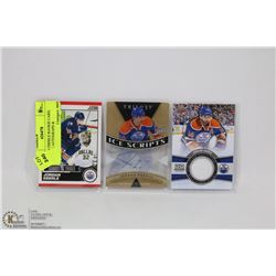 JORDAN EBERLE ROOKIE CARD, GENUINE AUTOGRAPH &
