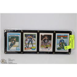 4 OILER LEGENDS ROOKIE CARD ANNIVERSARY REPRINTS