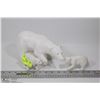 Image 1 : POLAR BEAR & CUBS ORNAMENTS