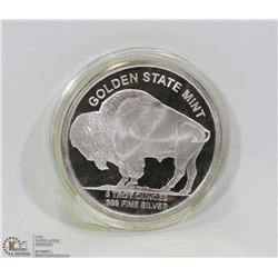5OZ .999 SILVER BUFFALO COIN