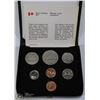 Image 1 : RCM UNCIRCULATED 1978 COIN SET INCL $1 AND 50 CENT