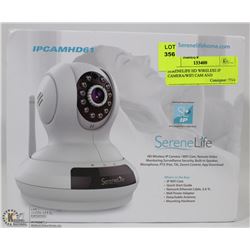 SERENELIFE HD WIRELESS IP CAMERA/WIFI CAM AND