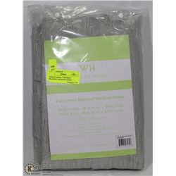 WEXLEY HOME 2 GROMMET BLACKOUT WINDOW PANELS