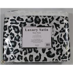 LUXURY SATIN SLEEP IN COMFORT QUEEN SHEET SET