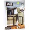 Image 1 : ANIMAL PLANET WOODEN PET GATE ,FREE STANDING