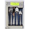Image 1 : GOURMET 20PC PREMIUM STAINLESS STEEL FLATWARE