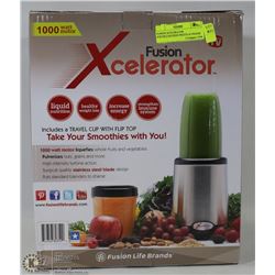 FUSION XCELERATOR JUICER,LIQUIFIES FRUITS & VEGGIE
