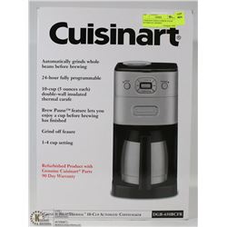 CUISINART GRIND & BREW 10 CUP AUTOMATIC BREWER