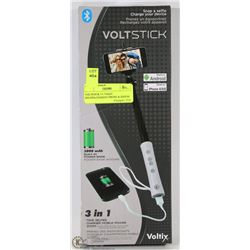 VOLTSTICK 3-1 TAKES SELFIES,CHARGES PHONE & ZOOMS