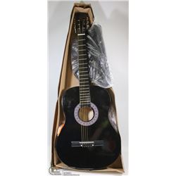 ACOUSTIC GUITAR BEGINNERS KIT WITH CASE,TUNER &