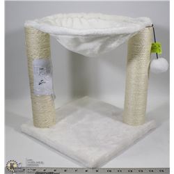 NEW OXGORD CAT TREE WITH CAT BED AND