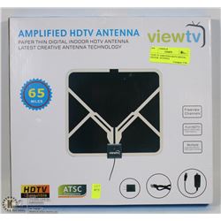VIEW TV AMPLIFIED HDTV DIGITAL INDOOR  ANTENNA