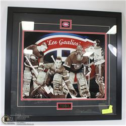 LARGE PROFESSIONALLY FRAMED PICTURE OF MONTREAL