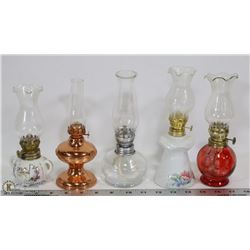 ESTATE MINI OIL LAMP  COLLECTION
