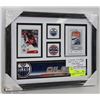 Image 1 : CONNOR MCDAVID PRE NHL CARD FRAMED