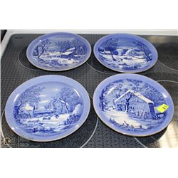 ESTATE JAPAN MADE PLATE SET