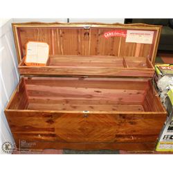 VINTAGE LANE CEDAR LINED CHEST WITH MOTH INSURANCE
