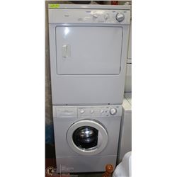 FRIGIDAIRE STACKED FRONT LOAD WASHER/DRYER