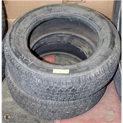 LOT OF 2 BRIDGESTONE TIRES 205/60R15