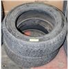 Image 1 : LOT OF 2 BRIDGESTONE TIRES 205/60R15