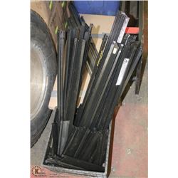 STACK OF STANLEY SHELVING