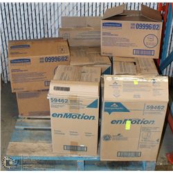 PALLET OF ASSORTED PAPER TOWEL DISPENSERS