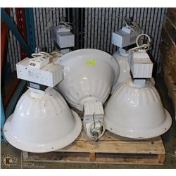 PALLET OF 5 COMMERCIAL HIGH BAY LIGHTS