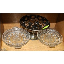 ESTATE COLLECTION OF 3 SERVING DISHES