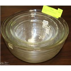 ESTATE 3 PC PYREX MIXING BOWL SET