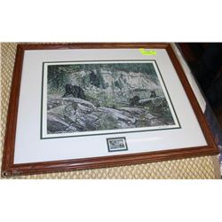 211) PRINT & STAMP BY PAUL RANKIN - BEAR & CUBS