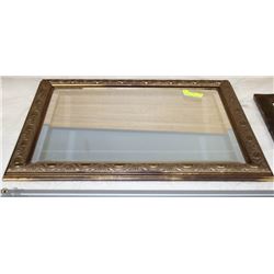 DECORATIVE WOOD FRAMED MIRROR