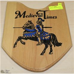 MEDIEVAL TIMES WALL PLAQUE