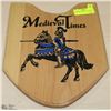 Image 1 : MEDIEVAL TIMES WALL PLAQUE