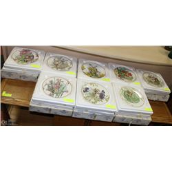 BRADFORD EXCHANGE FLOWER FAIRIES COLLECTION OF 8