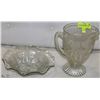 Image 1 : VINTAGE IRIS & HERRINGBONE PITCHER WITH BOWL