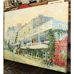 VAN GOGH "RESTAURANT DE LA SIRENE"HANDPAINTED