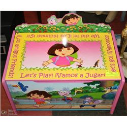 ILOS AMIGOS FRIENDS DORA WOOD TOY BOX