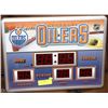 Image 1 : LIGHT UP OILERS SCOREBOARD 19” X 14”