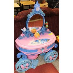 DISNEY PRINCESS CINDERELLA CARRIAGE VANITY