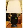 Image 1 : BLACK CERAMIC BLACK BASE TABLE LAMP