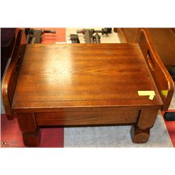 ENTRYWAY SOLID WOOD BENCH