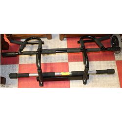 PAIR OF  DOOR PULL UP BARS (AS IS)