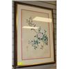Image 1 : ESTATE FRAMED ASIAN BIRD PICTURE